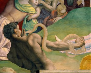 青銅のヘビの崇拝 作： Agnolo Bronzino